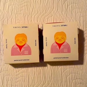 THINX (BTWN) shorty (girls)(size 13-14)